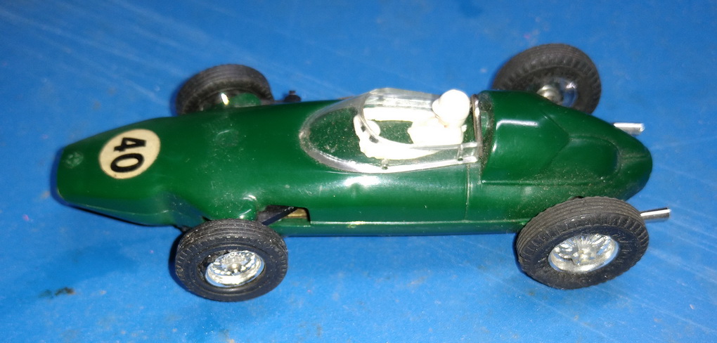 Slotcars66 BRM P57 Green #40 1/40th Scale Slot Car by Jouef for Champion - 